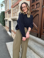 Pull Alpaga Bleu Marine