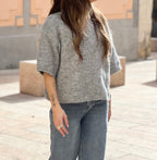 Pull Laura gris foncé