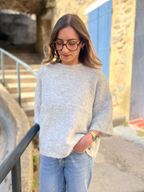 Pull Laura gris clair