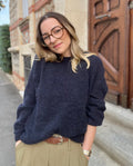 Pull Alpaga Bleu Marine