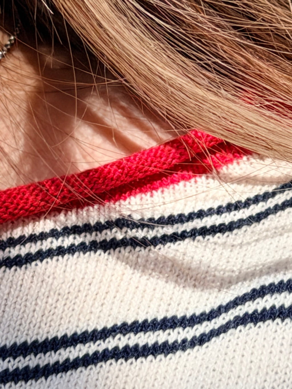 Tee shirt maille fine Lana blanc