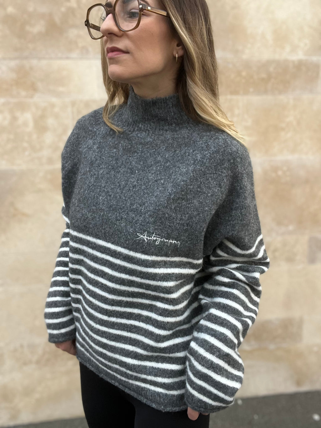 Pull Marin Gris