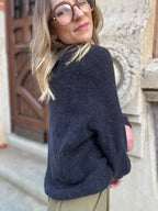 Pull Alpaga Bleu Marine