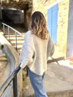 Pull Laura gris clair