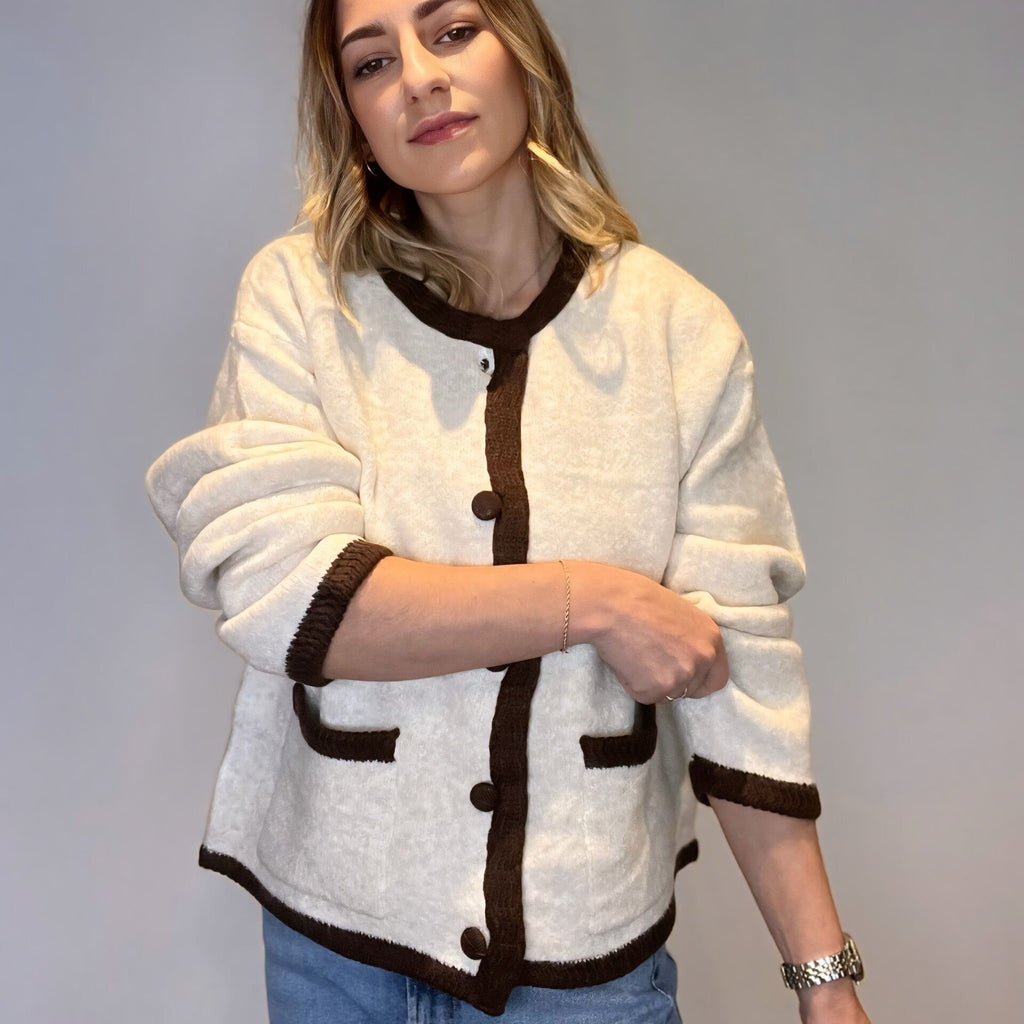 Cardigan Elea Crème