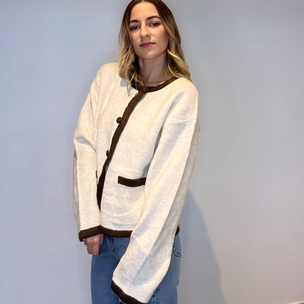 Cardigan Elea Crème