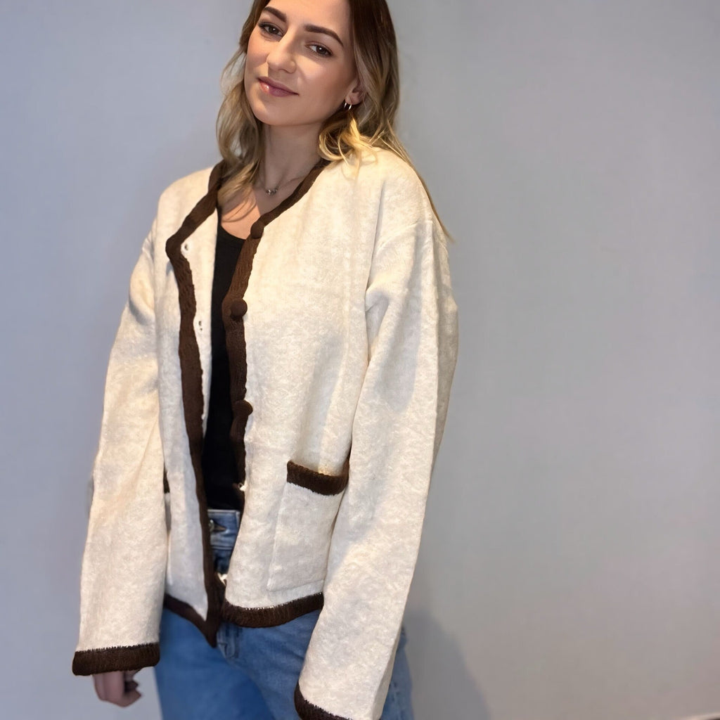 Cardigan Elea Crème