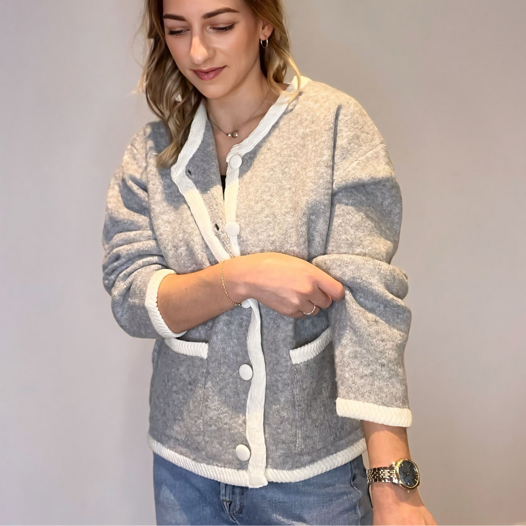 Cardigan Elea Gris