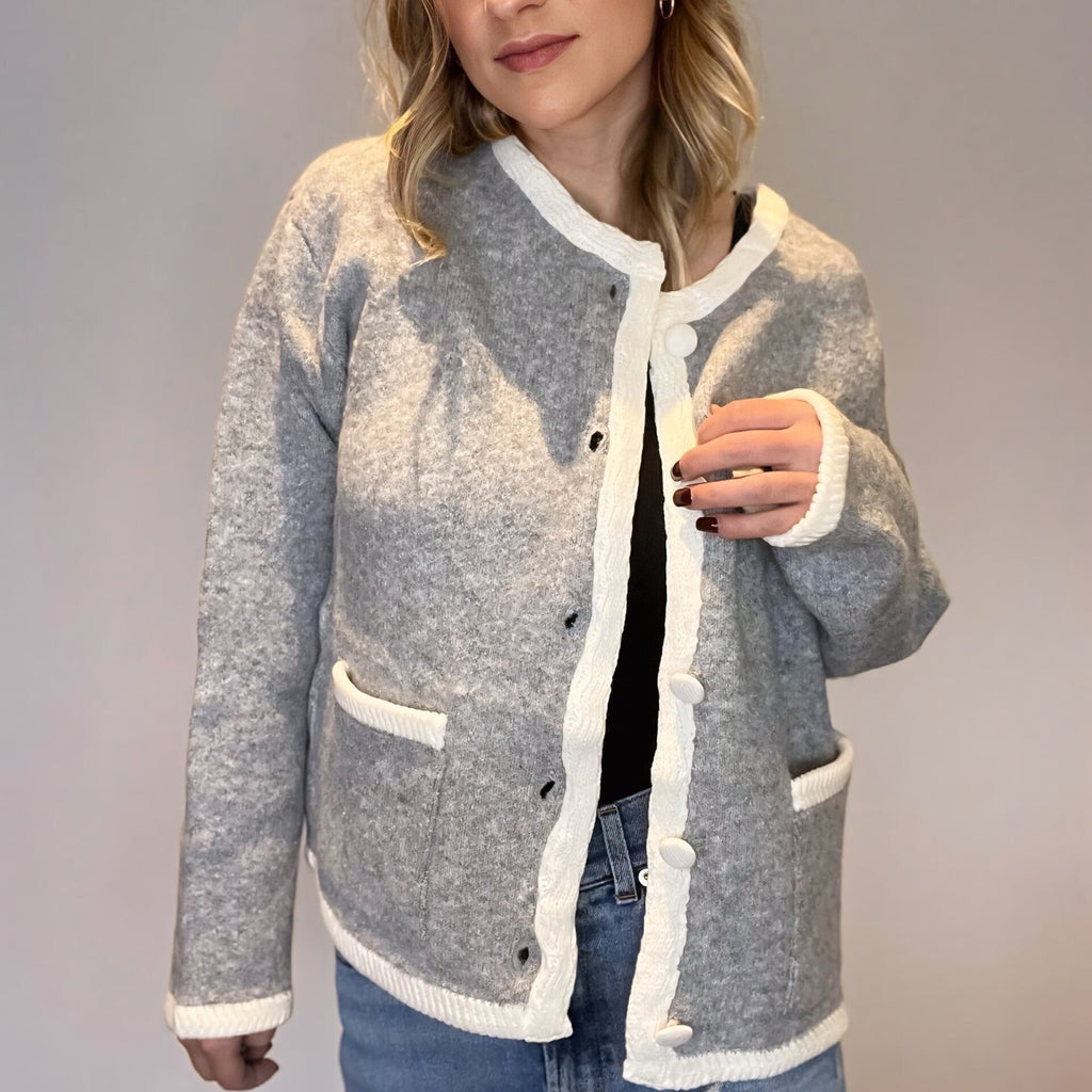 Cardigan Elea Gris