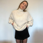 Pull Maille Cosy crème
