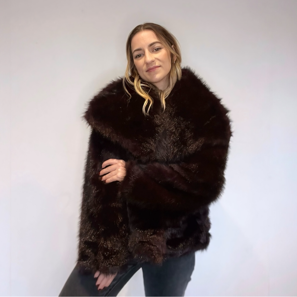Manteaux Fausse Fourrure