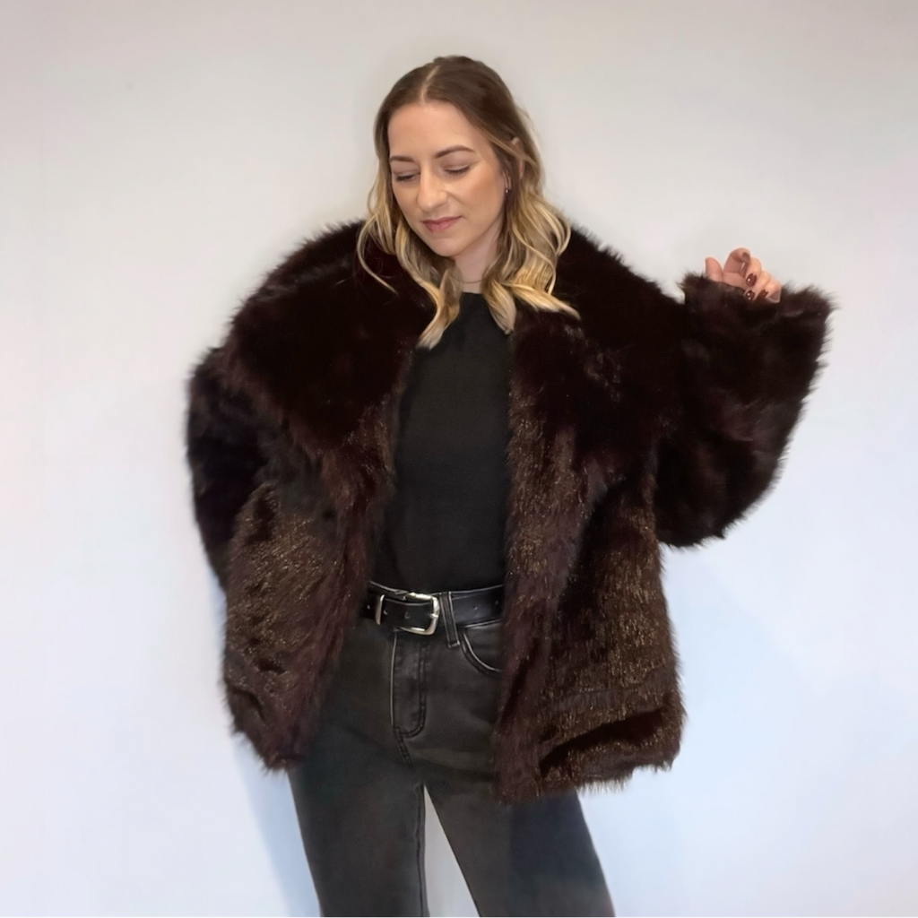 Manteaux Fausse Fourrure