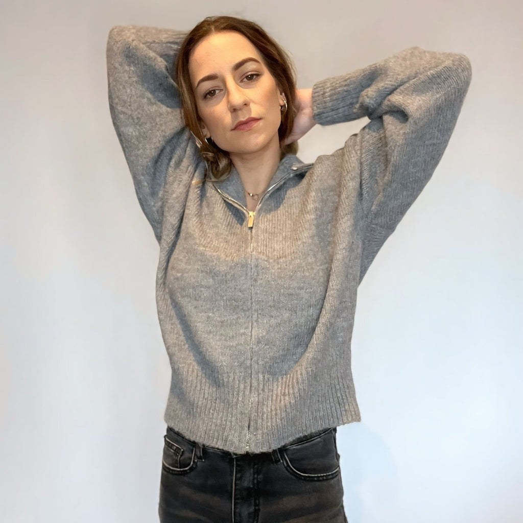 Gilet Gris Confortable