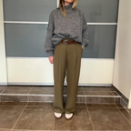 Pantalon Fluide Kaki