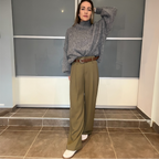 Pantalon Fluide Kaki