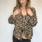 Blouse Alaïa Leopard