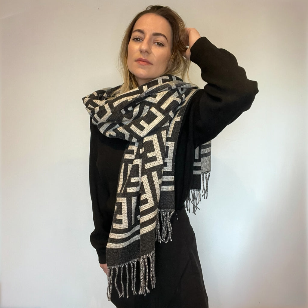 Écharpe à motifs