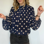 Blouse Selena Bleu Marine