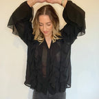Blouse Élégante Noire