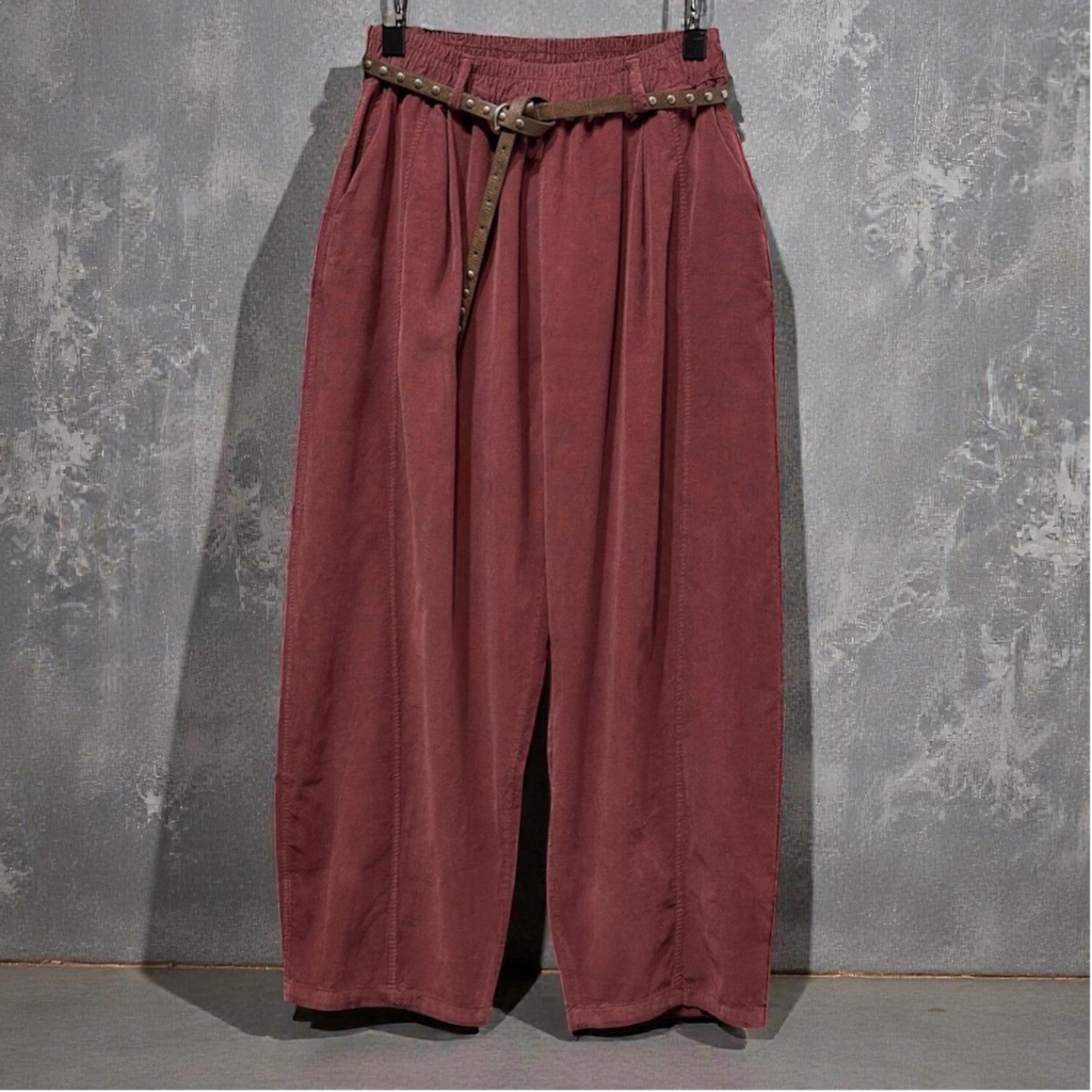 Pantalon en Velours Fin