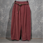 Pantalon en Velours Fin