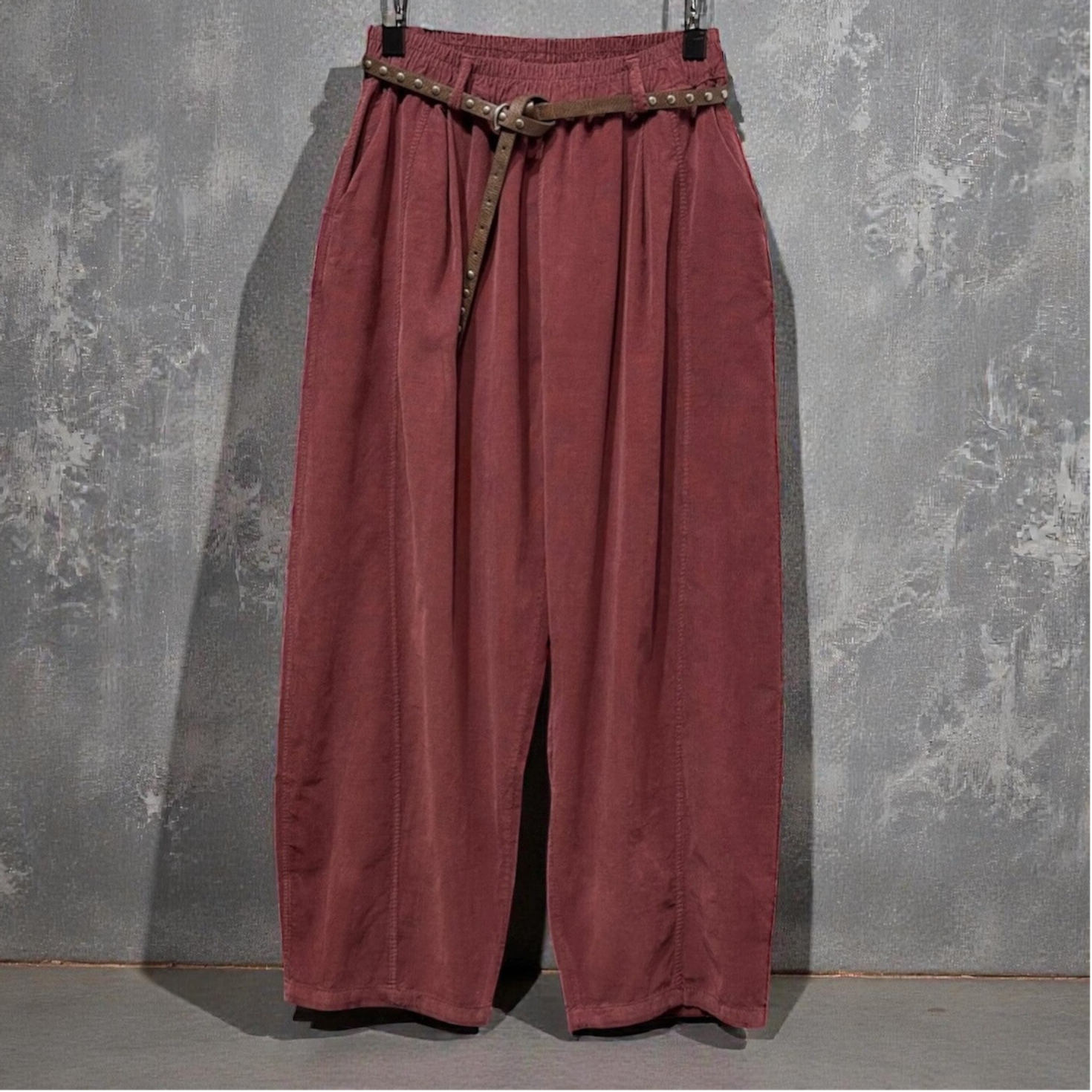 Pantalon en Velours Fin