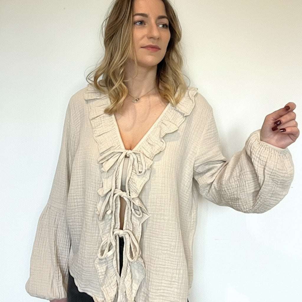 Blouse Alaïa Beige